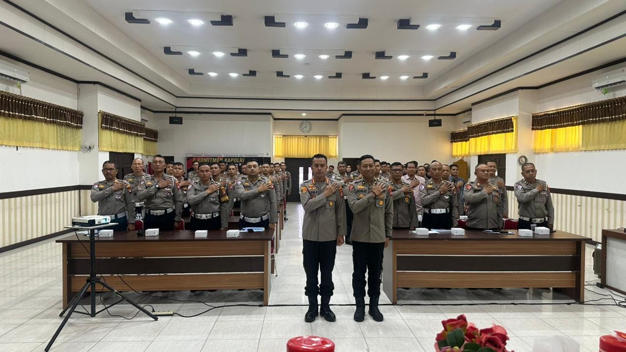 Jelang Operasi Keselamatan Kapuas 2026, Kapolresta Pontianak Pimpin Latpraops