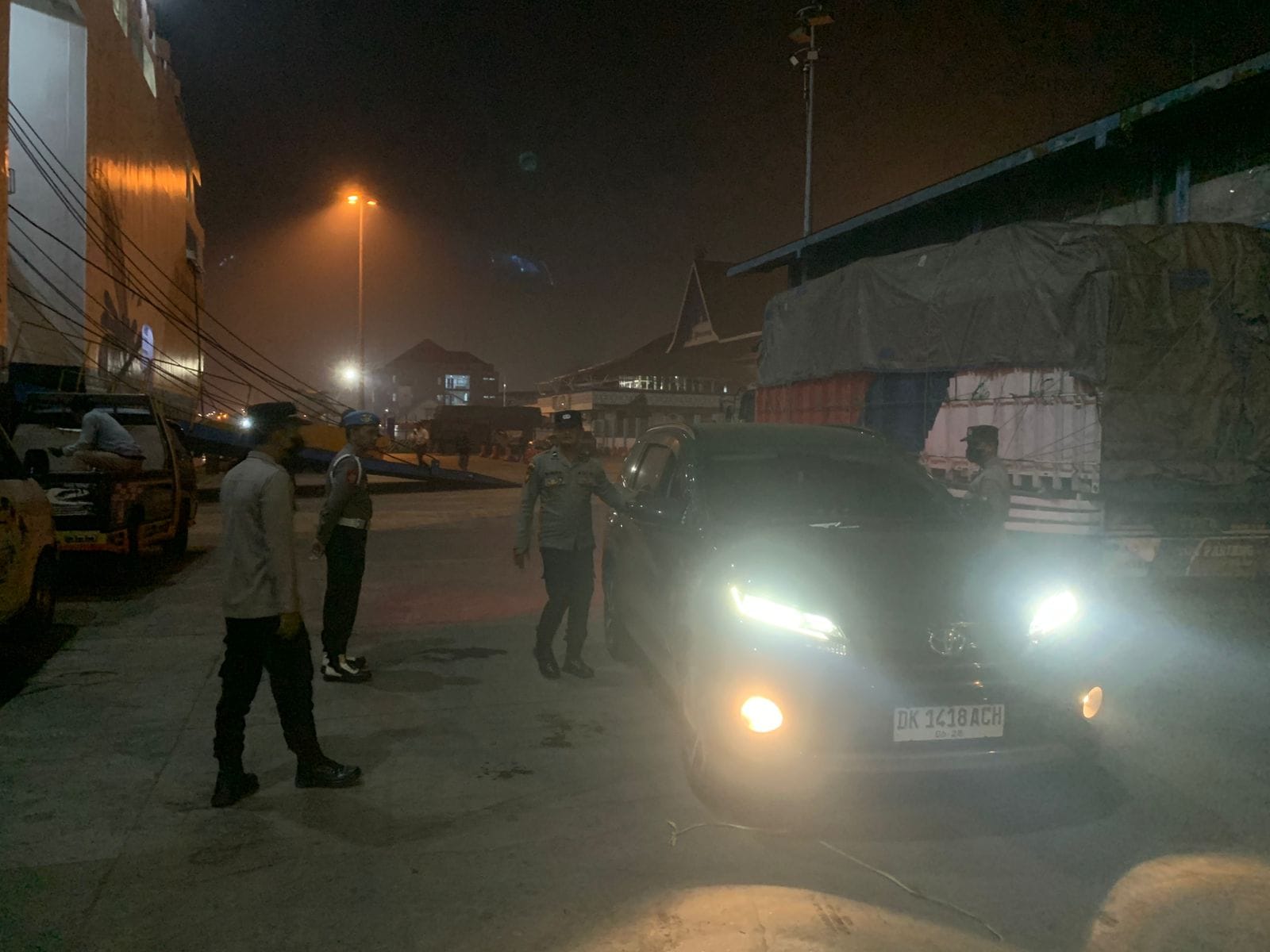 Pengamanan Ketat namun Humanis, Polsek Pelabuhan Dwikora Ciptakan Rasa Aman