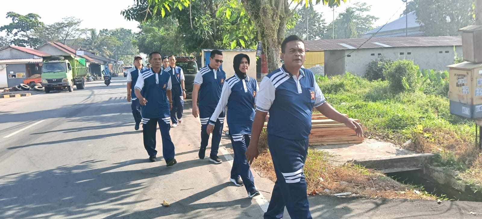 Tak Hanya Jaga Keamanan, Polisi Pontianak Kota Juga Disiplin Jaga Kesehatan