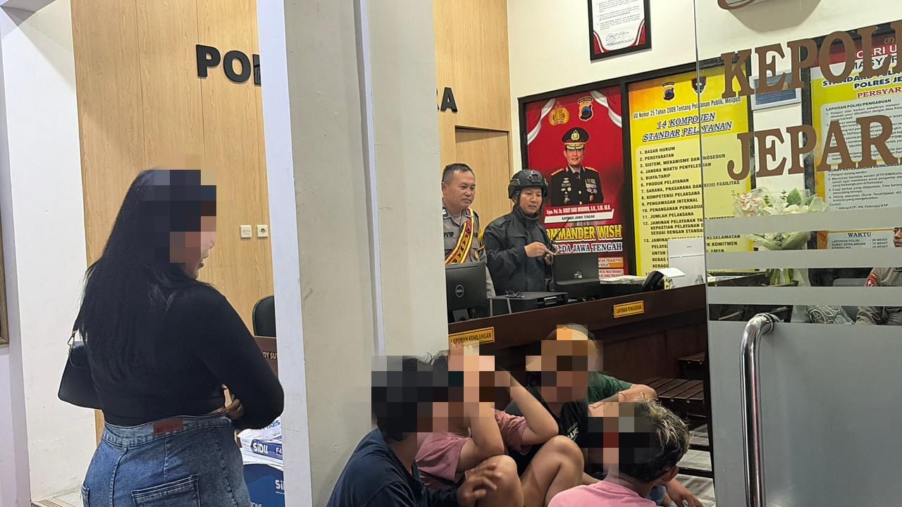 Pesta Miras, Belasan Remaja Diamankan Tim Siraju Polres Jepara