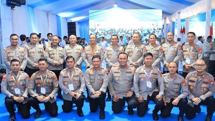 Dukung Swasembada Pangan 2025, Tiga Kapolres Polda Jateng Raih Satyalancana Wira Karya dari Prabowo
