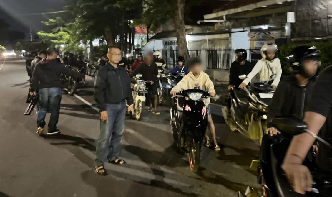 Puluhan Pelaku Balap Liar di Semarang Diamankan Polisi