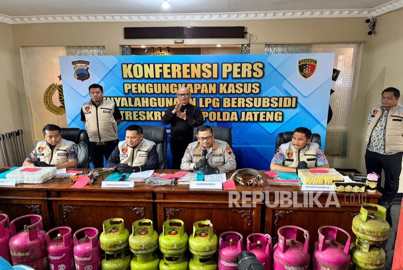 Polda Jateng Bongkar Kasus Pengoplosan Elpiji Bernilai Miliaran Rupiah di Semarang