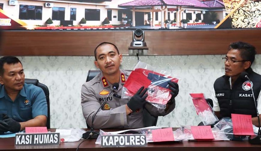 Polres Kebumen Tangkap 4 Pengedar, 216 Gram Sabu Disita