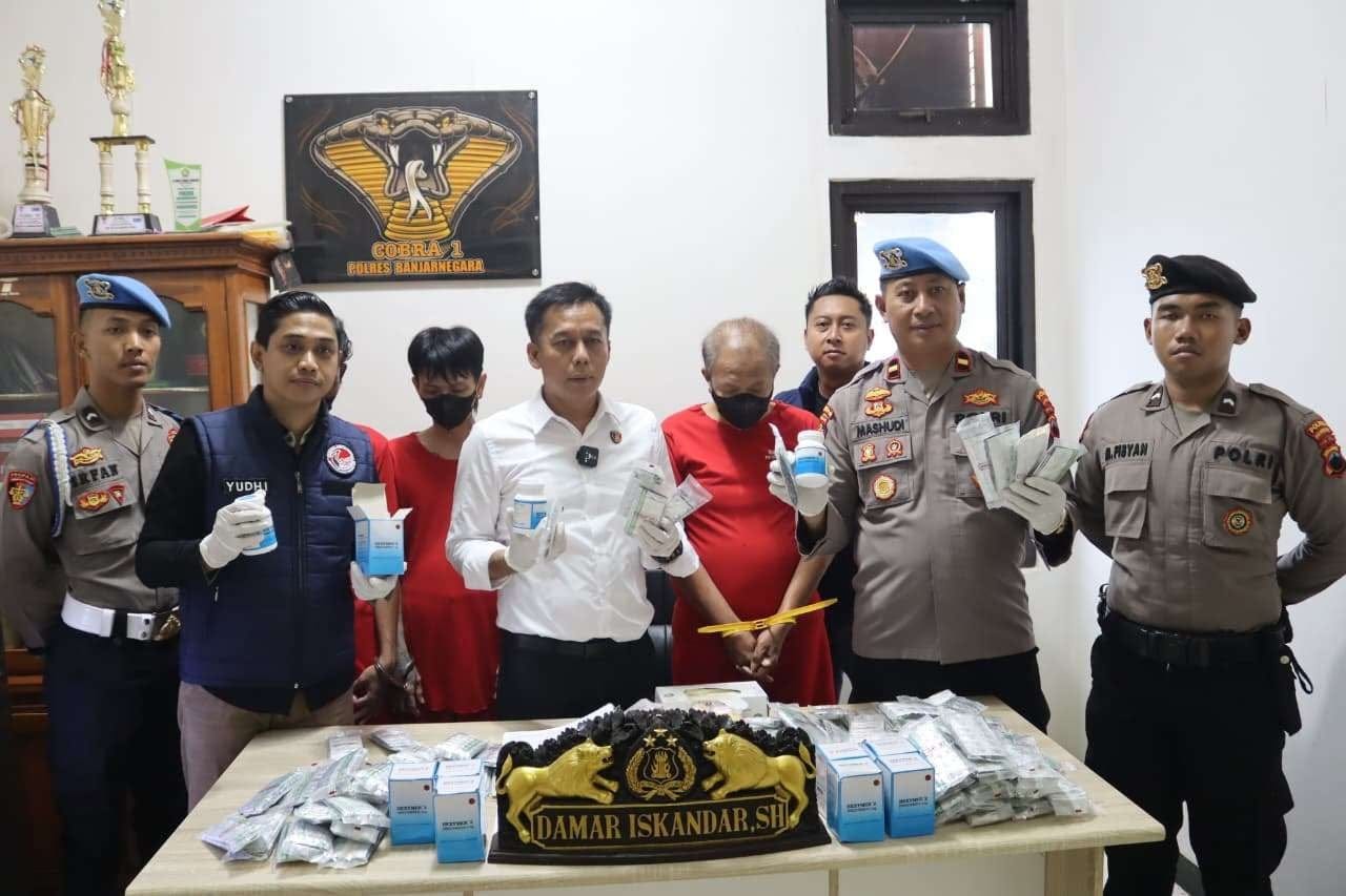 Peredaran Narkoba di Banjarnegara Terbongkar, Polisi Tangkap Tiga Tersangka