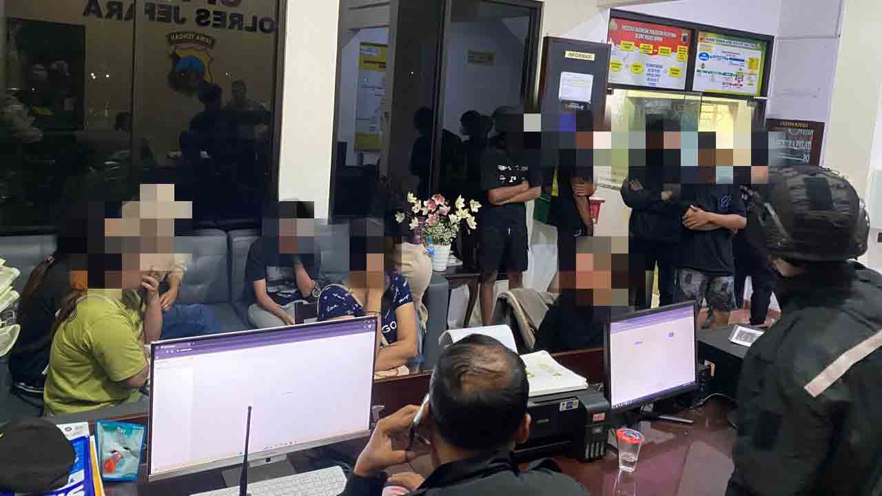 Asyik Ngamar, Tujuh Pasangan Tak Resmi Terjaring Razia di Jepara