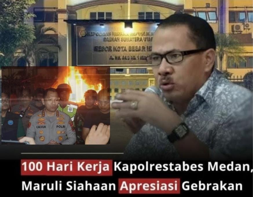 Seratus Hari Kapolrestabes Medan, DPR RI Nilai Pemberantasan Narkoba Efektif