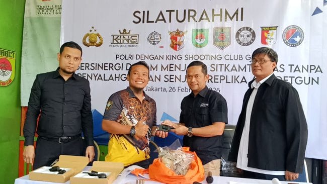 Sinergi Komunitas dan Polri, King Shooting Club Serahkan Senjata Ilegal Secara Sukarela