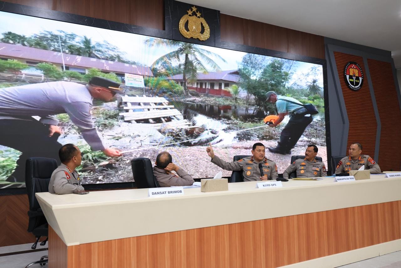Tindak Lanjut Arahan Presiden, Polda Riau Bangun dan Renovasi 23 Jembatan