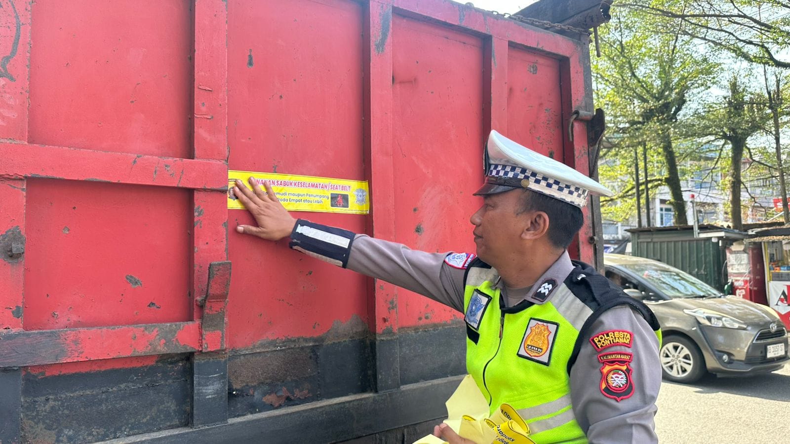 Ops Keselamatan Kapuas 2026 Hari Kedua, Pasar Siantan Disasar Sosialisasi