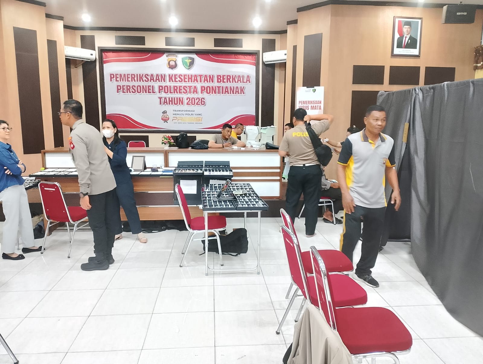 Dukung Tugas Kepolisian, Sie Dokkes Polresta Pontianak Gelar Rikesla TA 2026