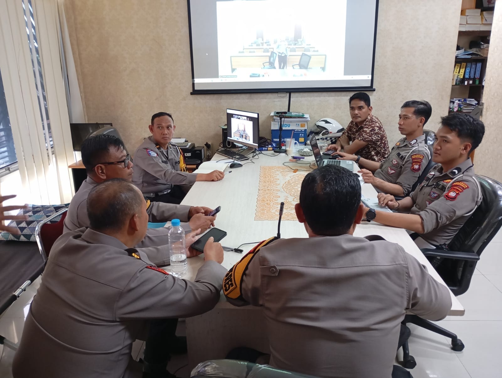 Polresta Pontianak Gelar Anev Kegiatan Ops Keselamatan Kapuas 2026 di Hari Ke-3