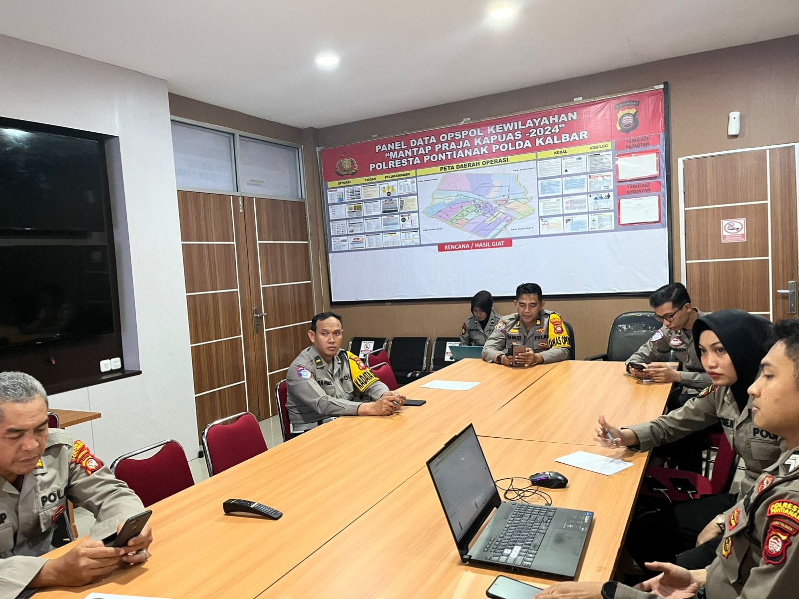 H+8 Ops Liong Kapuas 2026, Situasi Kamtibmas di Pontianak Tetap Kondusif