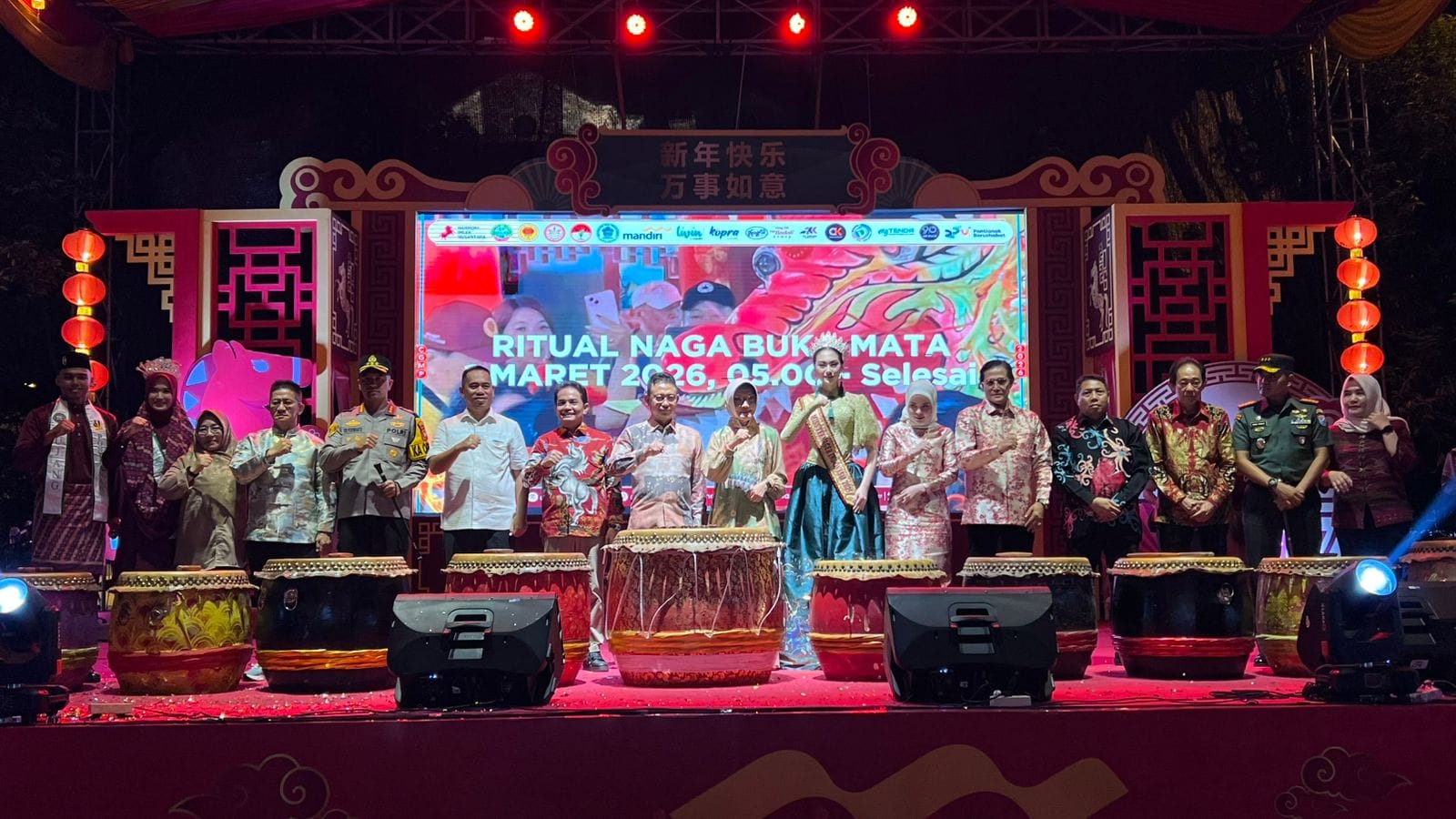 Kapolresta Pontianak Hadiri Pembukaan Pekan Promosi dan Kuliner Cap Go Meh 2577