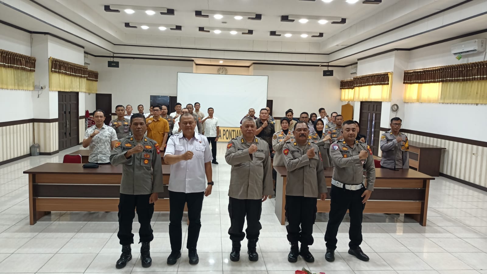 Sosialisasi UU KUHP dan KUHAP 2025 Digelar di Polresta Pontianak