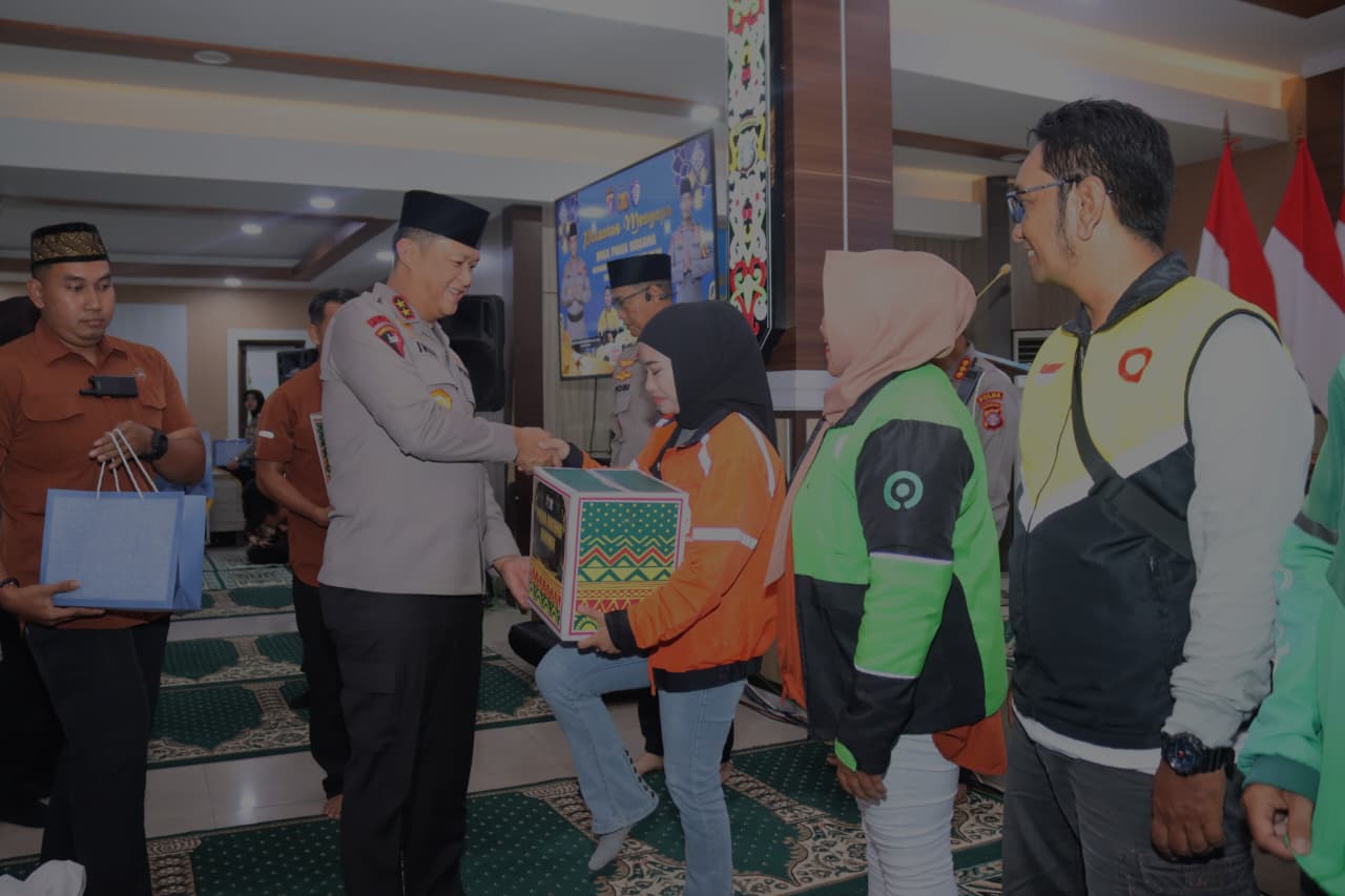 Polda Kalteng Rangkul Driver Ojol Lewat Buka Puasa Bersama, Perkuat Sinergi dan Kebersamaan di Bulan Ramadan