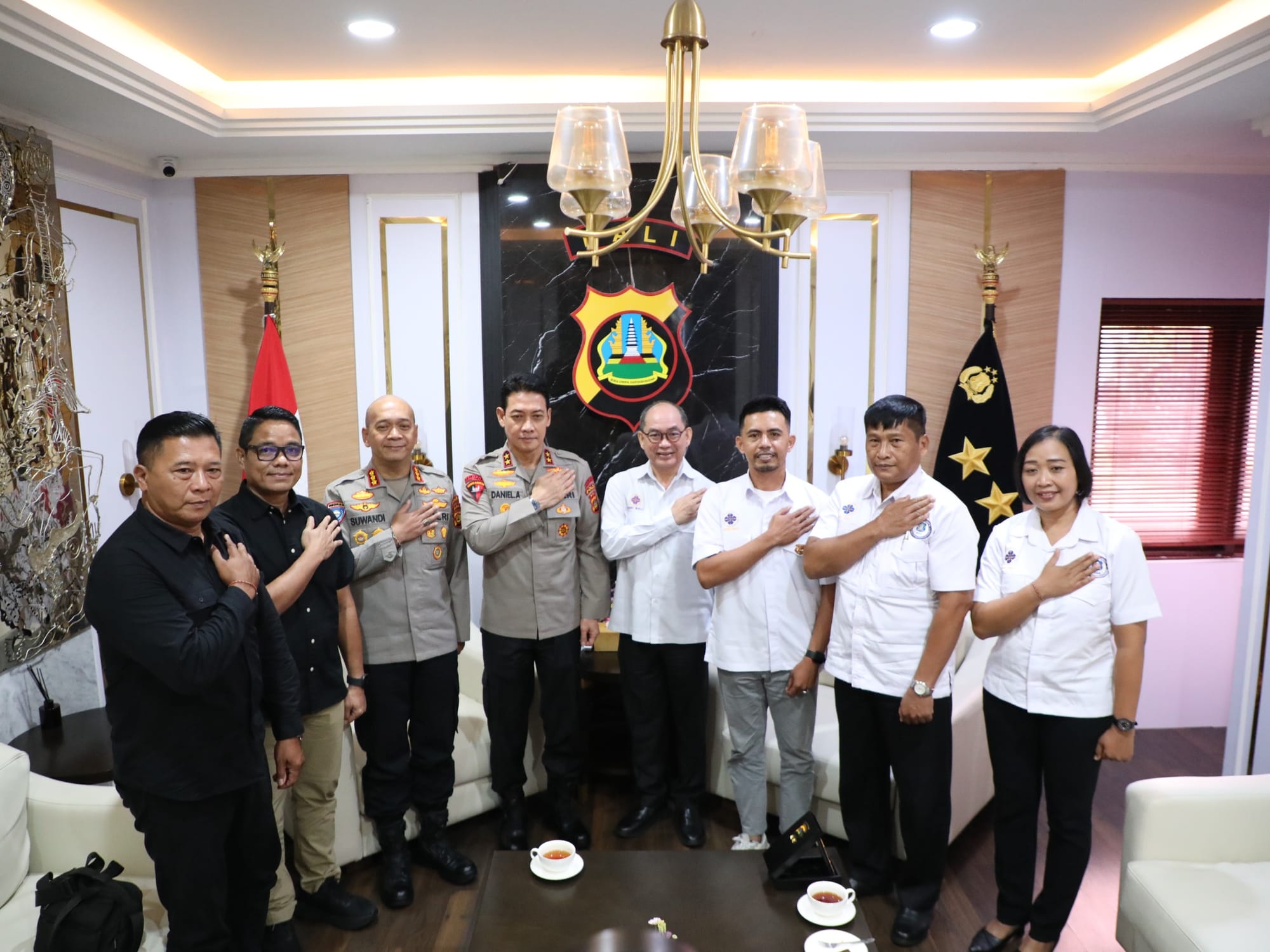Bahas Keamanan di Sektor Pariwisata, Kapolda Bali Terima Kunjungan BSSA