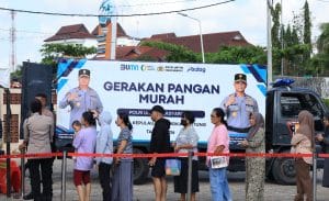 Dir Binmas Polda Babel Pantau Langsung Pangan Murah, Warga Senang Bisa Belanja Lebih Hemat