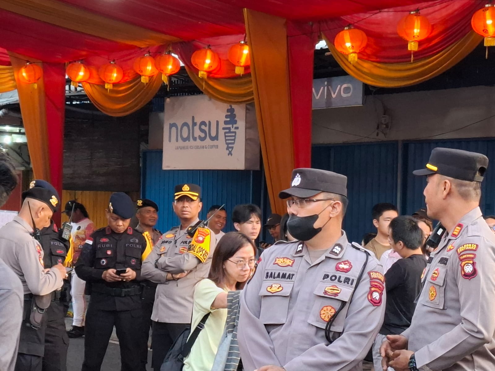 48 Naga Turun di Pontianak, Polisi Siaga Penuh Amankan Ritual Buka Mata Naga Cap Go Meh