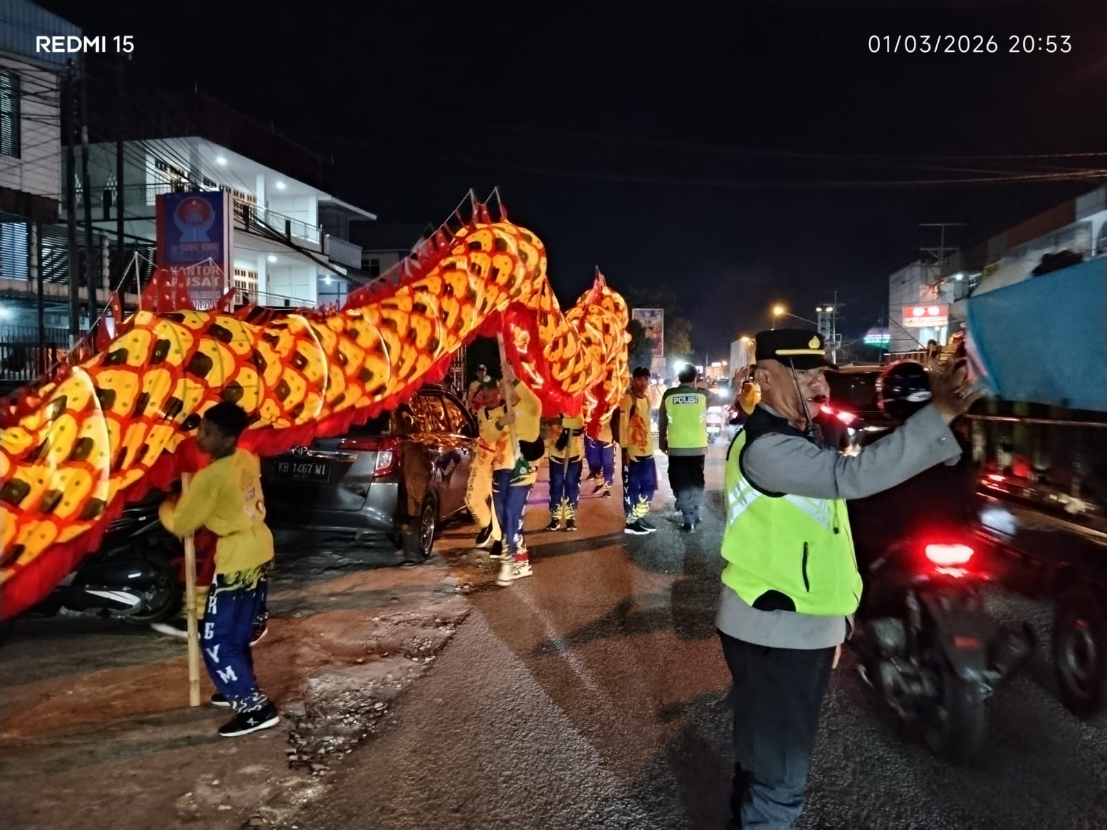 Jelang Cap Go Meh 2026, Polresta Pontianak Pastikan Keamanan Atraksi 48 Naga