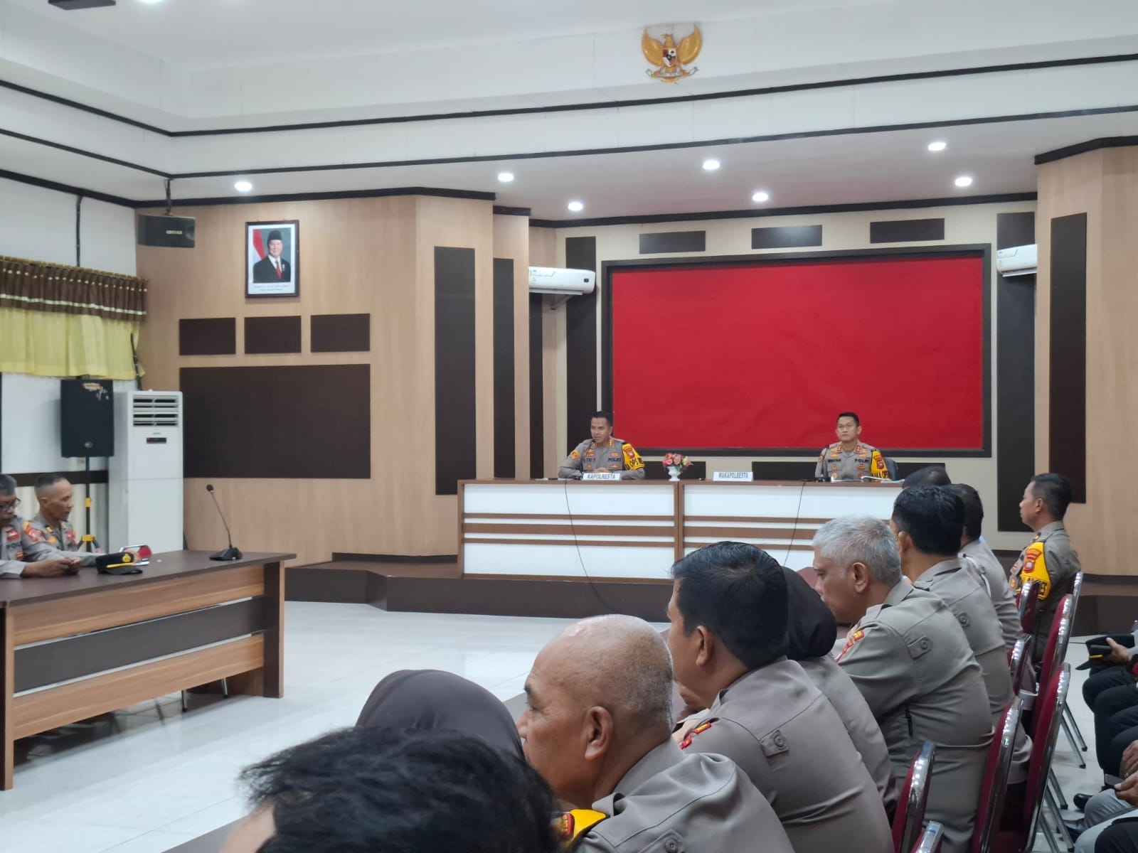 Jelang Parade Naga Bersinar Cap Go Meh 2577 Tahun 2026, Polresta Pontianak Gelar TWG Pengamanan