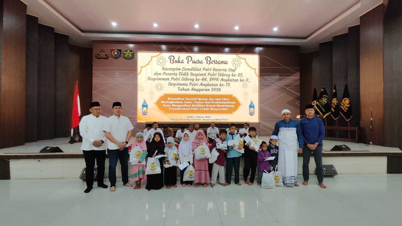 Semangat Ramadan di Lembang, Serdik Sespimti Polri Hadirkan Senyum untuk Anak Yatim dan Warga Kurang Mampu