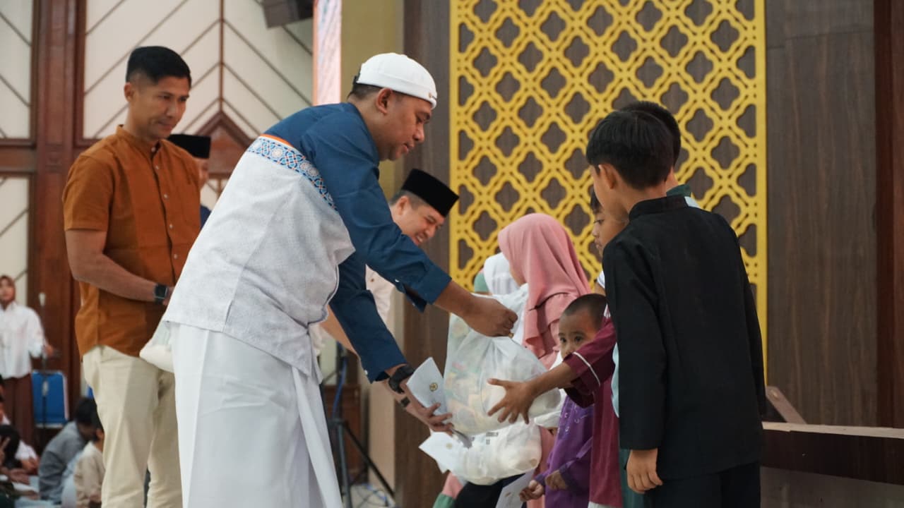 Bulan Penuh Berkah, Serdik Sespimti Dikreg 35 Perkuat Empati Lewat Bakti Sosial dan Santunan