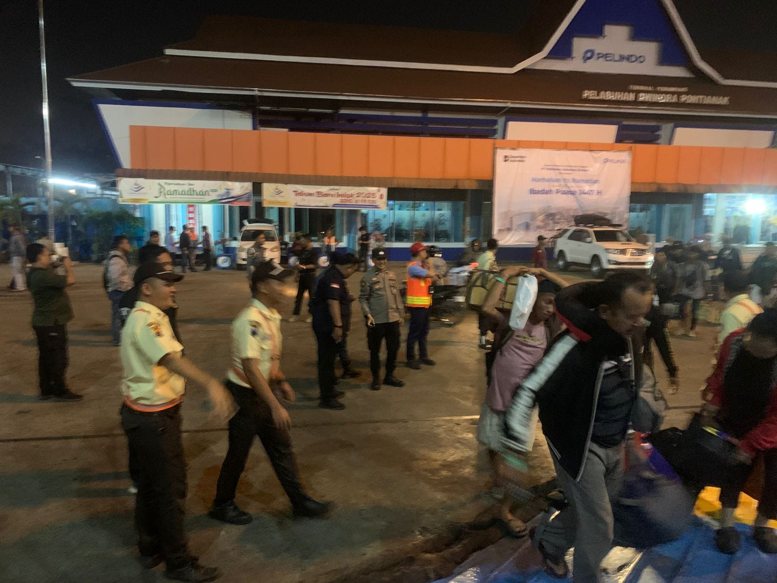 Cegah Gangguan Kamtibmas, Polsek Pelabuhan Dwikora Tingkatkan Pengawasan