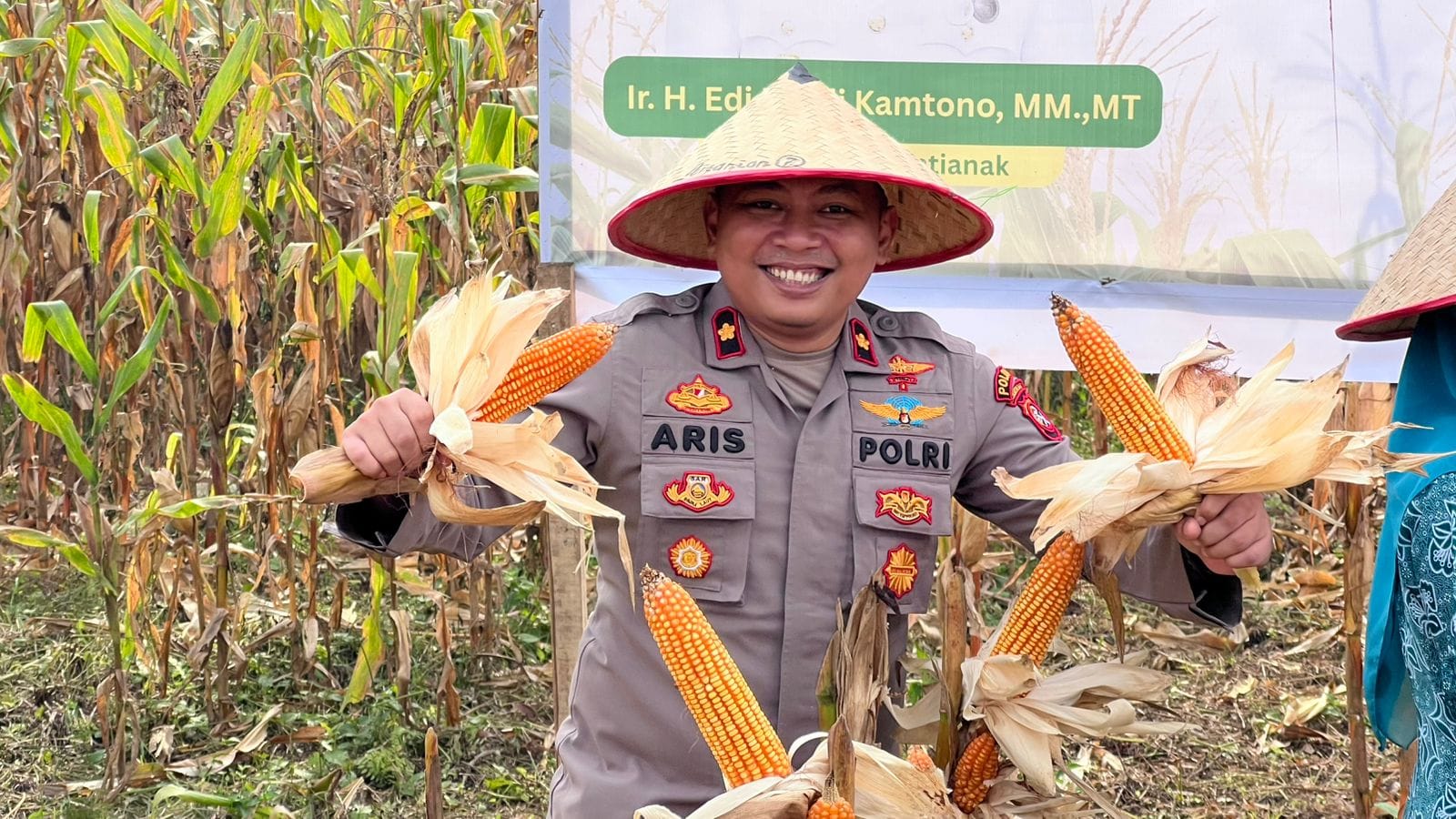 Panen Jagung Bersama di Pontianak Utara Dihadiri Polresta Pontianak