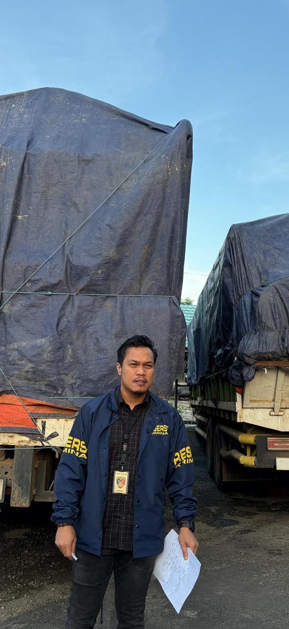 Tiga Truk Fuso Bermuatan Kayu Diamankan Warga, Polisi Pastikan Tidak Ada Unsur Pidana