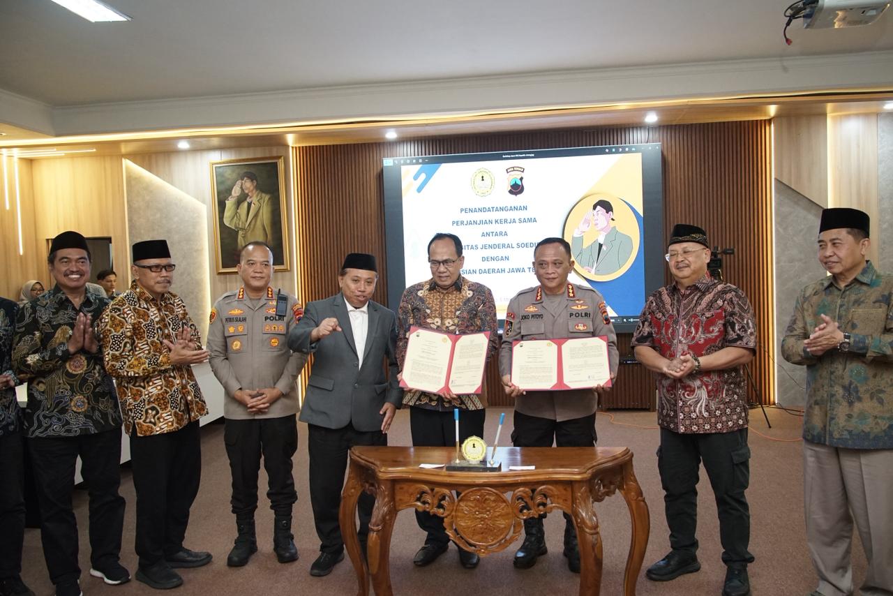 Polda Jateng Gandeng Unsoed Dirikan Pusat Studi Kepolisian, Perkuat Kolaborasi Akademik untuk Ketahanan Pangan dan Stabilitas Kamtibmas