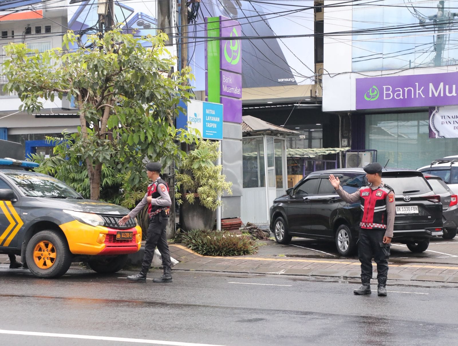 Subsatgas Pam Jalur Laksanakan Pengaturan di Jalan Teuku Umar Denpasar dalam Rangka Ops KRYD Jelang Ketupat Agung 2026