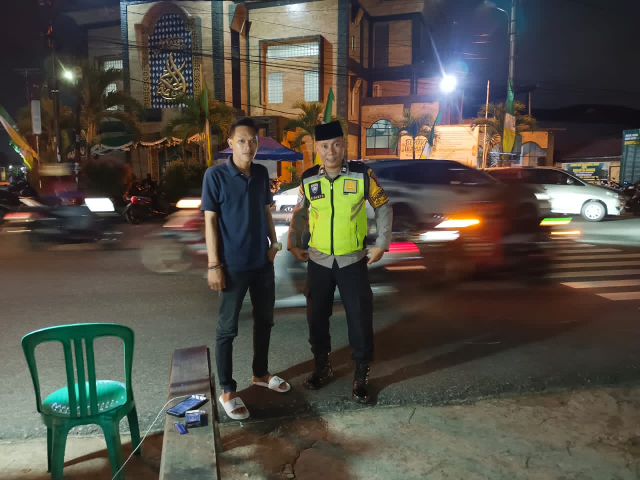 Selama Ramadan 1447 H, Polsek Pontianak Kota Fokus Pengamanan Salat Tarawih