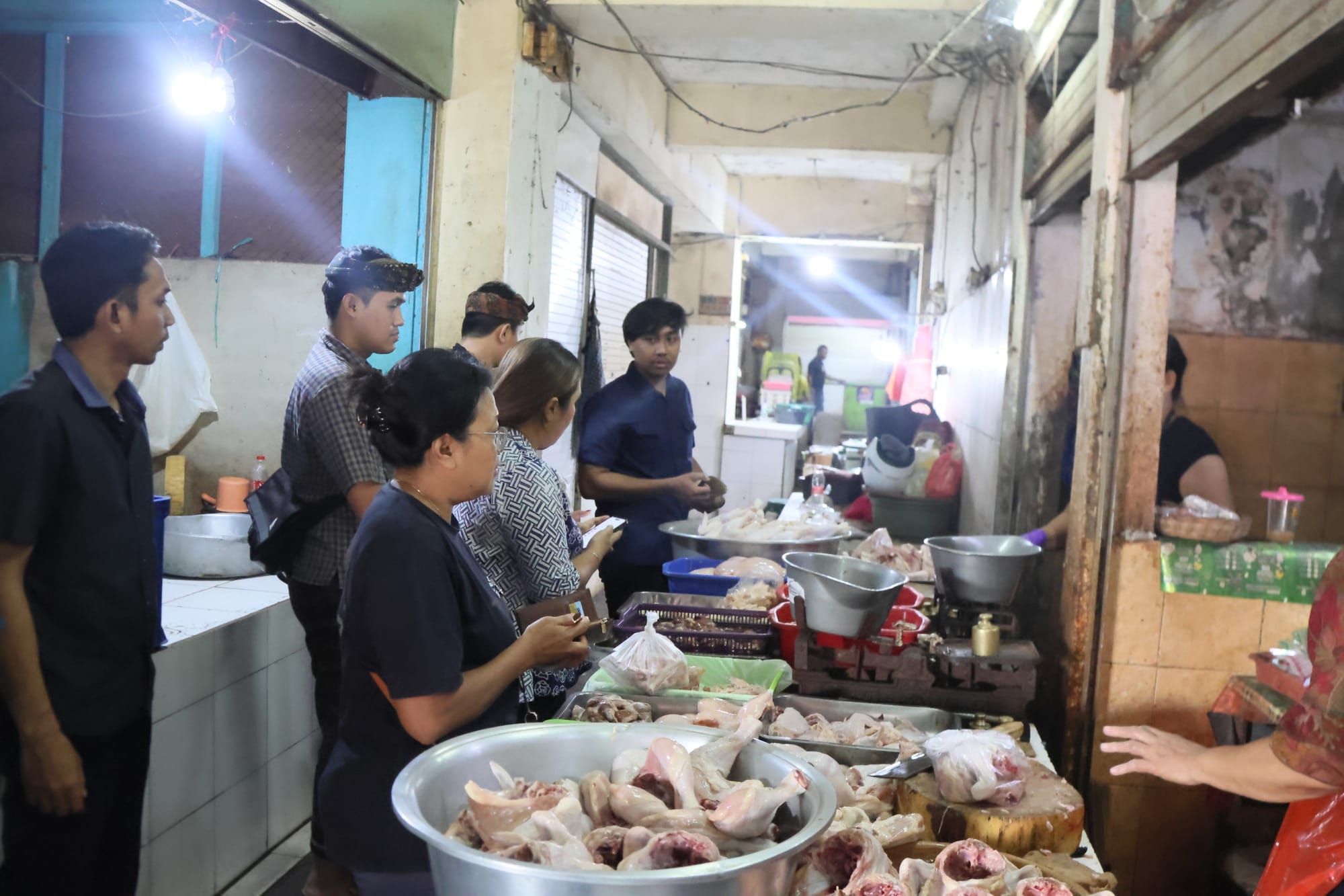 Satgas Saber Pangan Polda Bali Sidak Pasar, Pastikan Harga Bapokting Stabil