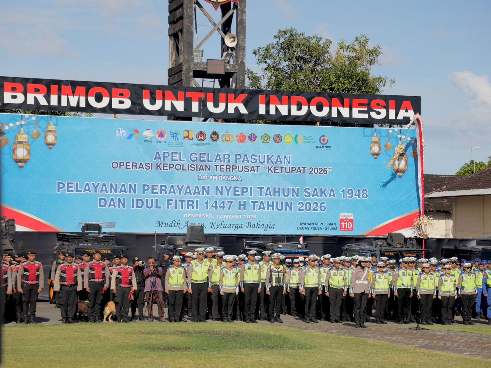 Ops Ketupat Agung-2026 Dimulai, Polda Bali Siap Melayani Perayaan Hari Suci Nyepi dan Idul Fitri