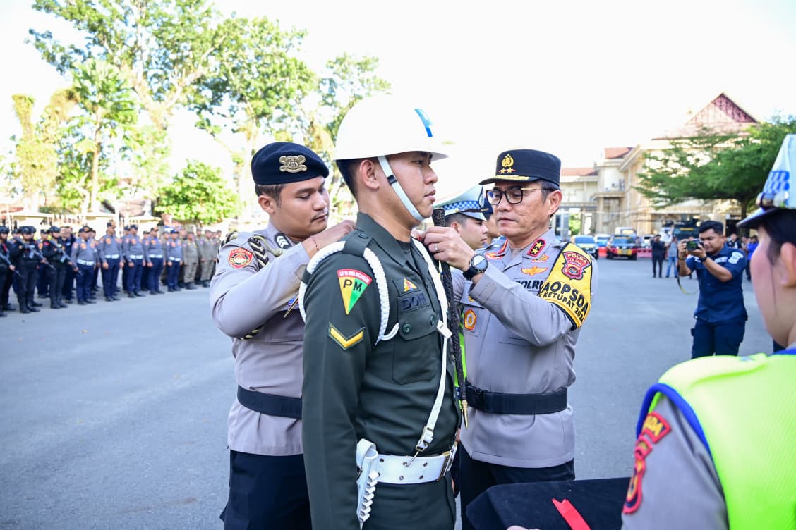 Polda Jambi Gelar Apel Pasukan Operasi Ketupat 2026, Siap Amankan Lebaran Idul Fitri 1447 H