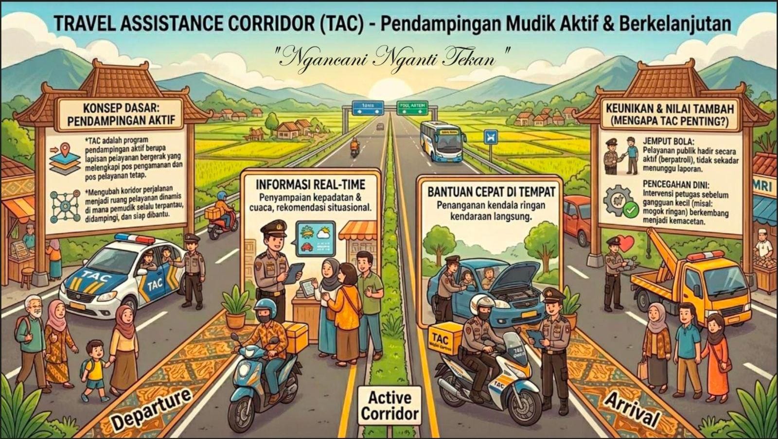 Polda Jateng Siapkan Layanan Mudik Terpadu Berbasis AI dalam Operasi Ketupat 2026
