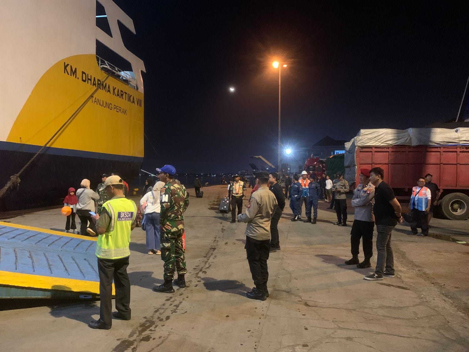 Pengamanan Embarkasi Penumpang di Pelabuhan Dwikora Ditingkatkan Jelang Lebaran 2026