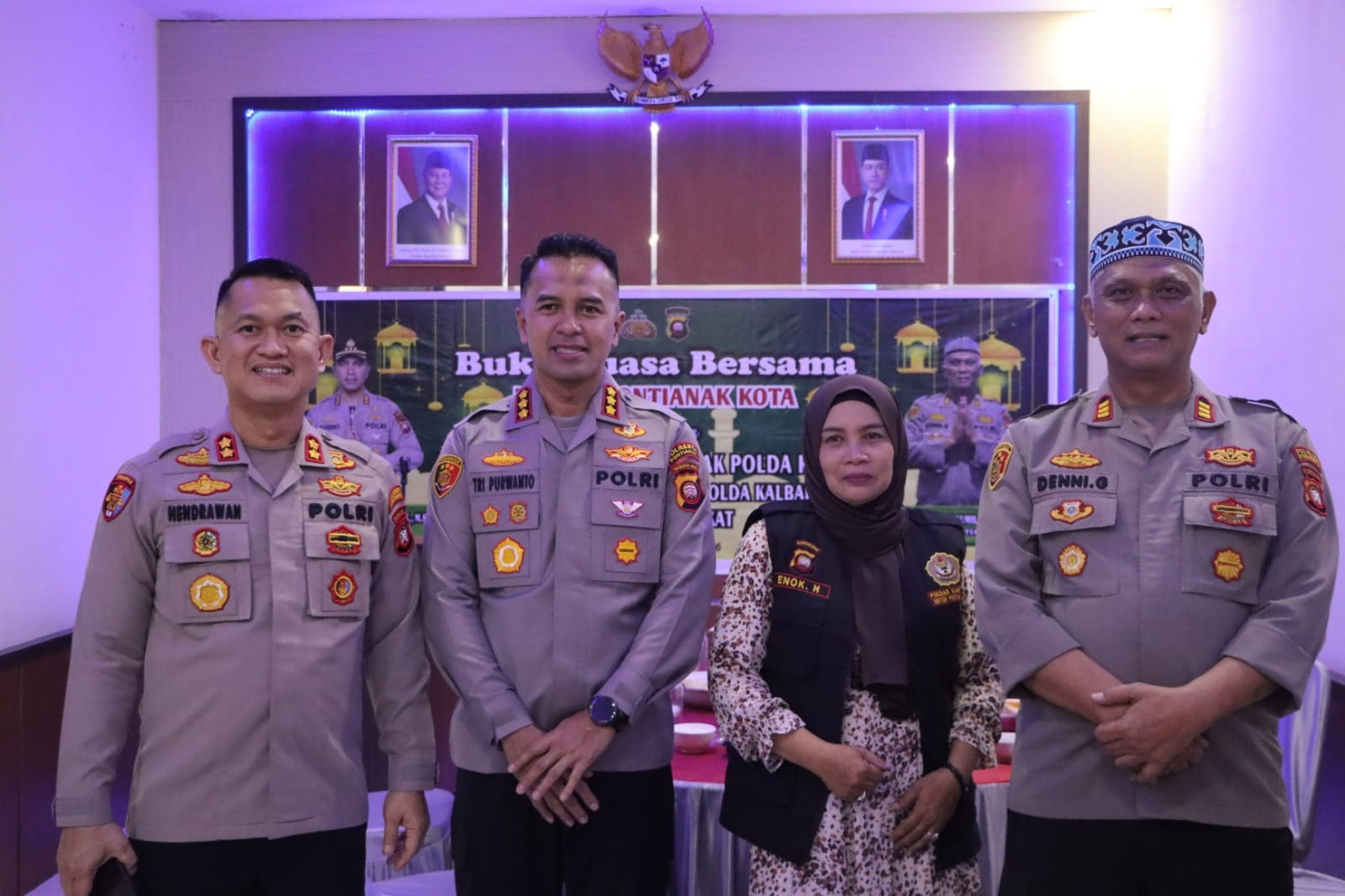 Momentum Safari Ramadan, Kapolresta Pontianak Berbagi Kebersamaan dengan Anak Panti Al Kautsar