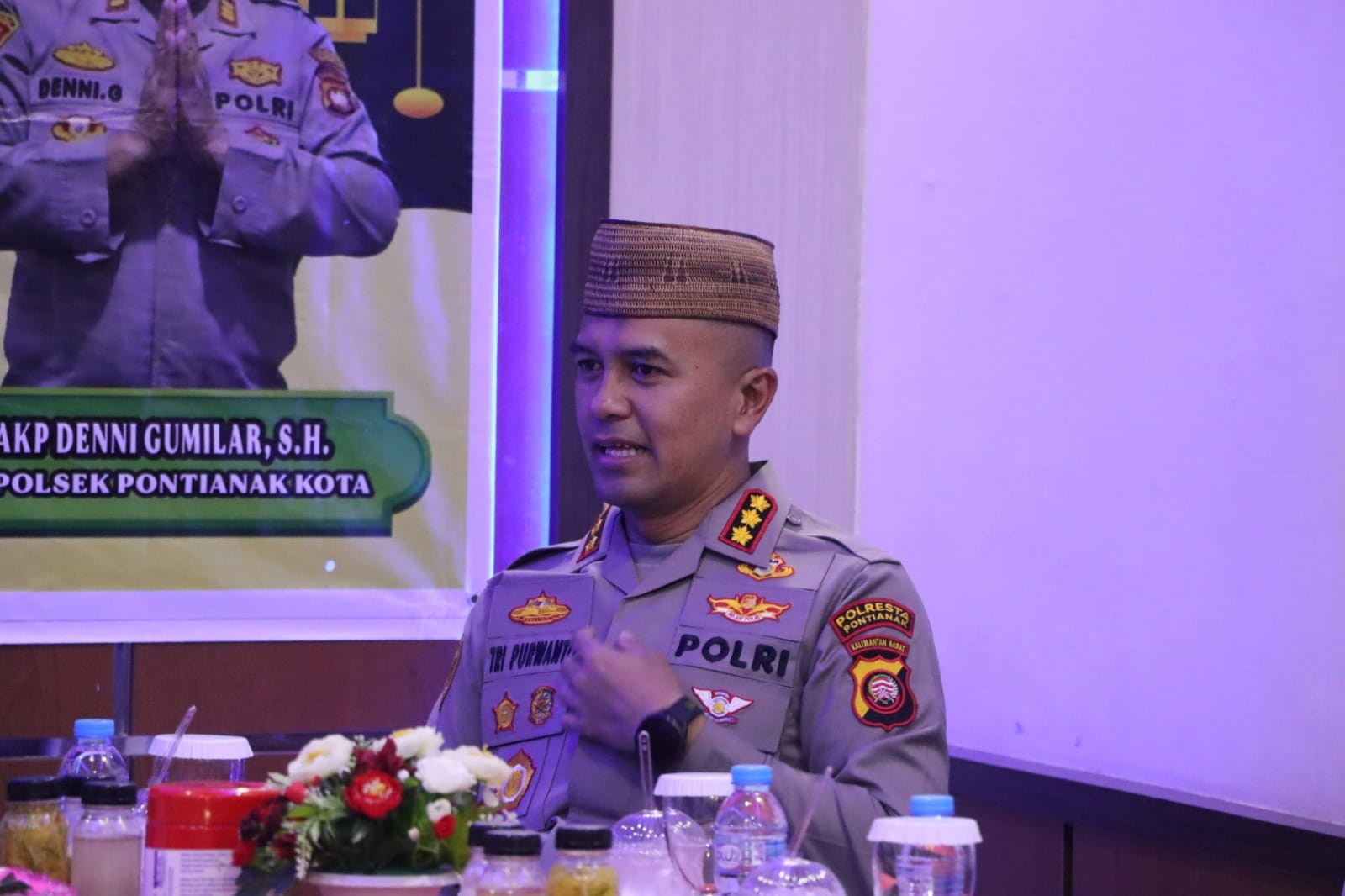 Safari Ramadan Polresta Pontianak, Kapolresta Buka Puasa Bersama Anak Panti Al Kautsar