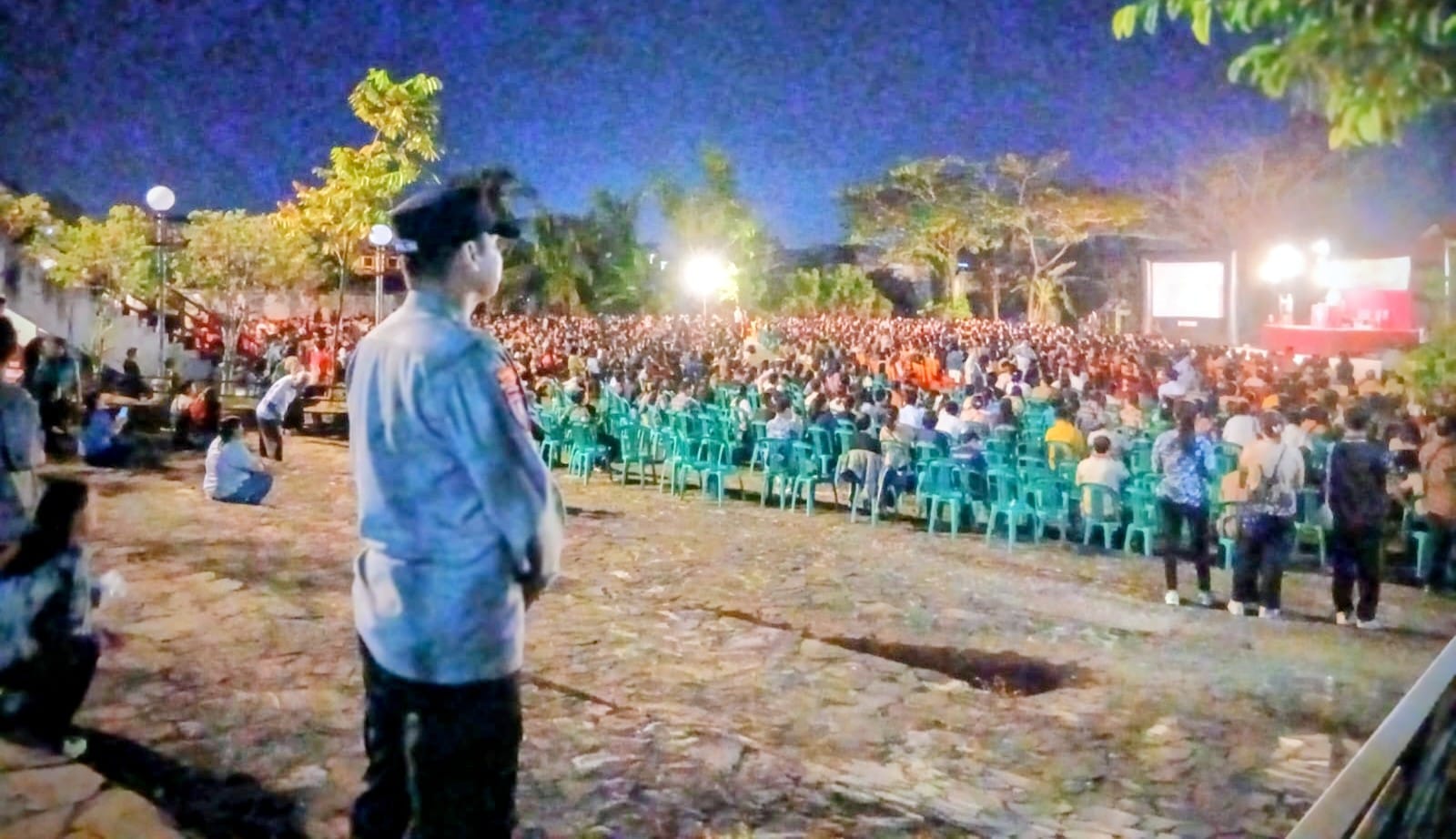 Pengamanan Diperketat, Polsek Pontianak Kota Kawal Kebaktian KPIN 2026