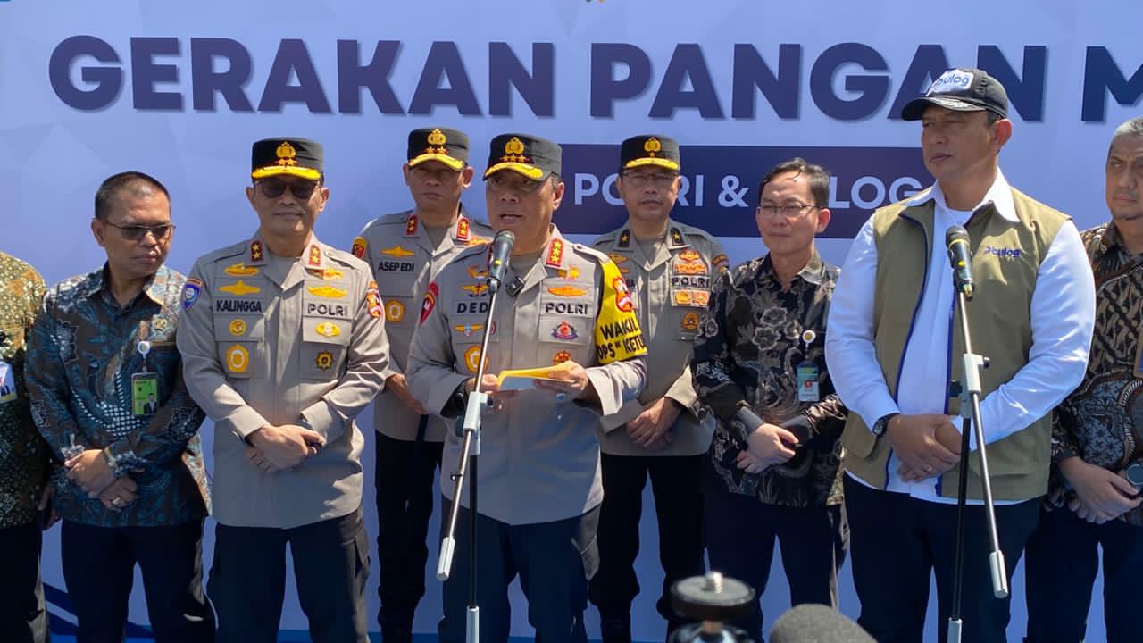 Polri dan Bulog Gelar Gerakan Pangan Murah Serentak, Pastikan Stok Pangan Aman Jelang Idul Fitri