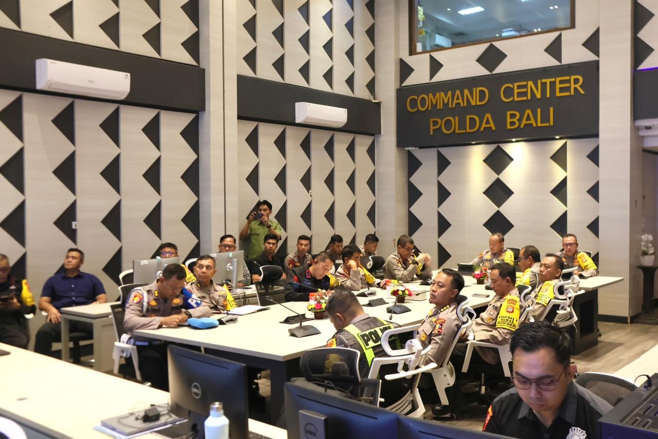 Pastikan Ops Ketupat Agung-2026 berjalan Lancar, Tim Supervisi Mabes Polri Datangi Polda Bali