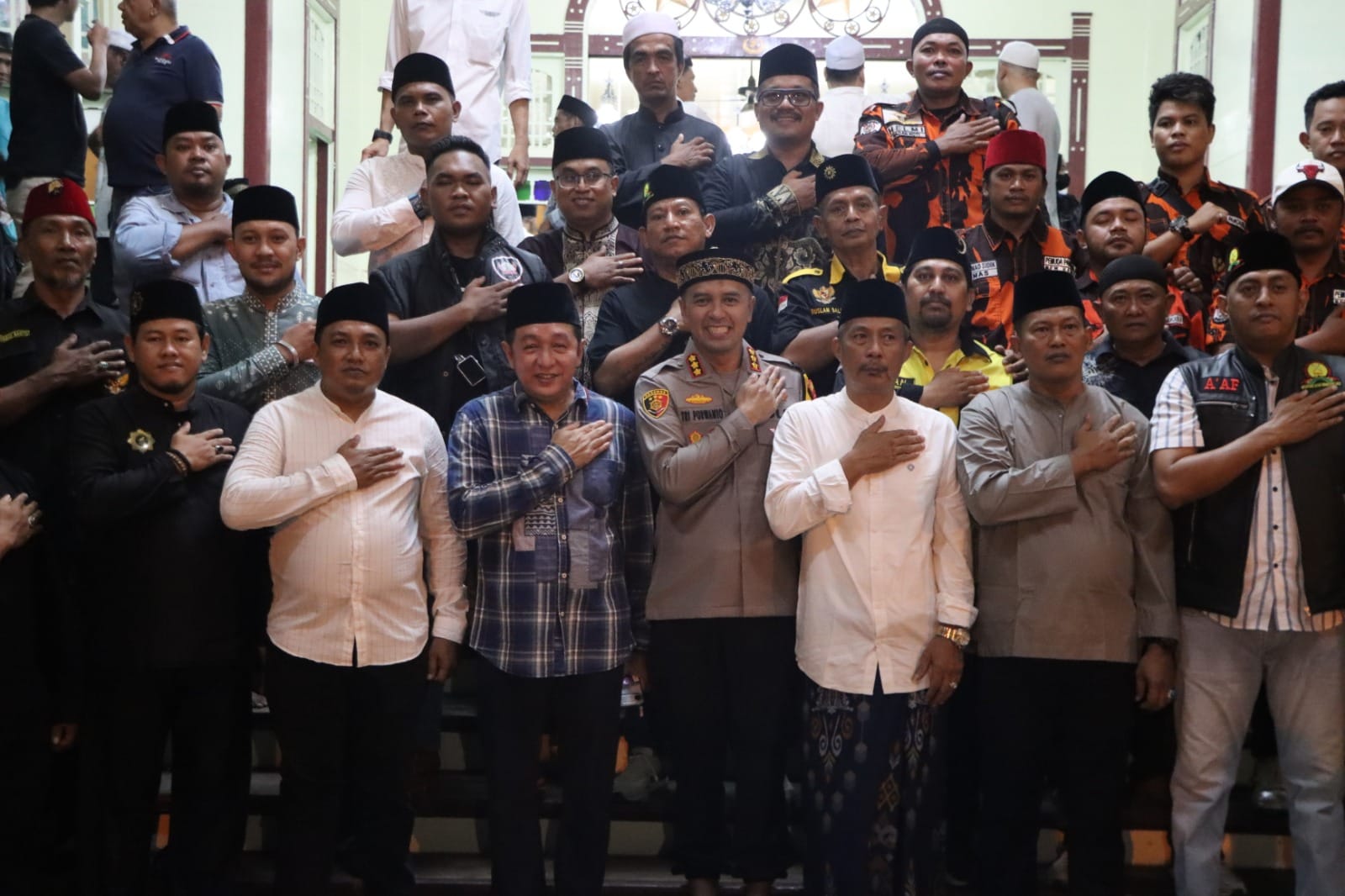 Keraton Pontianak Jadi Lokasi Buka Puasa Bersama Lintas Ormas, Kapolresta Turut Hadir