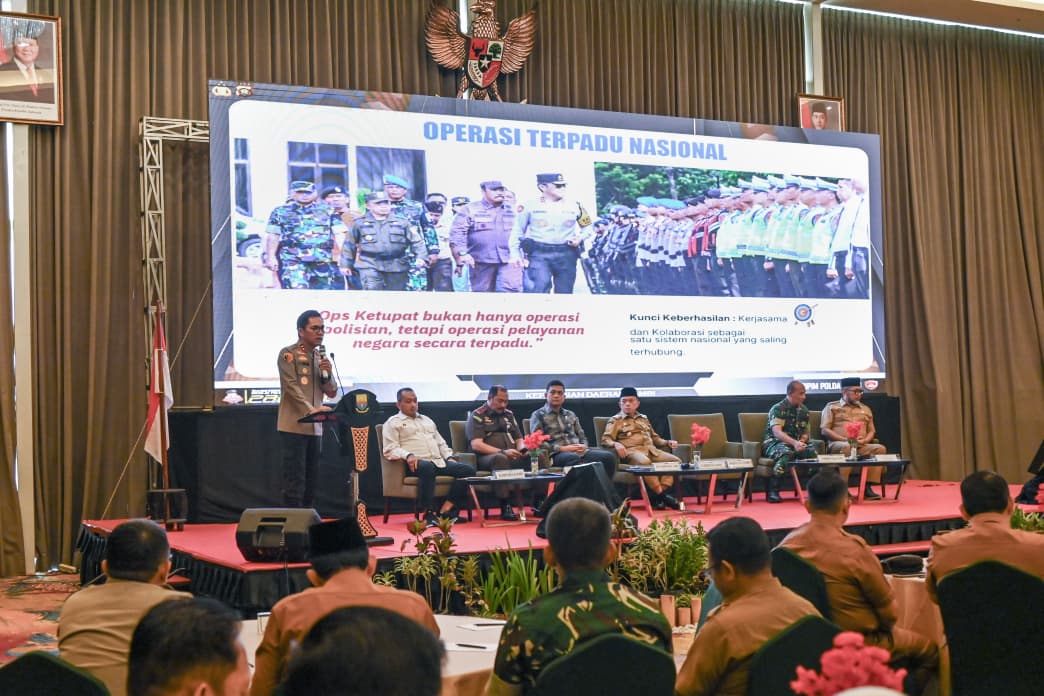 Kapolda Jambi ikuti Rakor Pengamanan Idul Fitri 1447 H, Perkuat Sinergi Lintas Sektoral