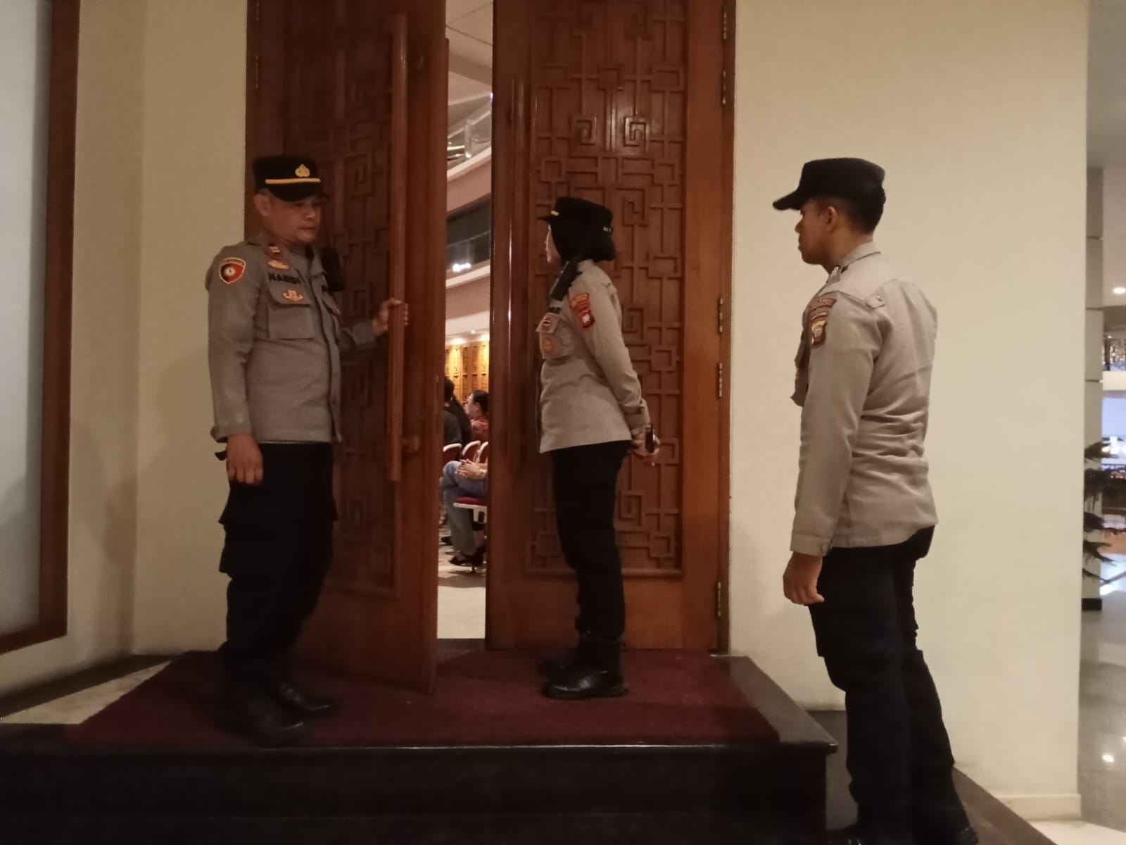 Kapolsek Pontianak Selatan Pastikan Pengamanan Perayaan Paskah Berjalan Optimal