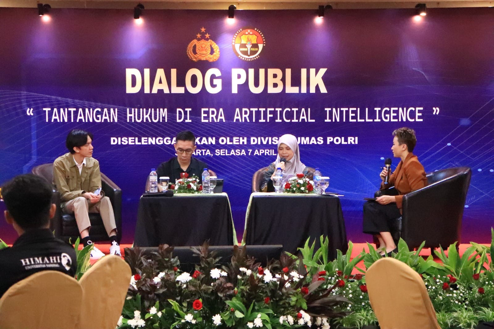 Dialog Publik Divhumas Polri Soroti Tantangan Penegakan Hukum di Era AI