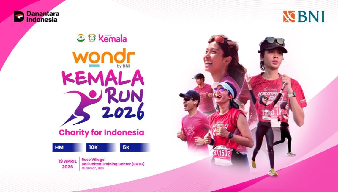 11 Ribu Peserta Siap Ramaikan Kemala Run 2026 di Bali