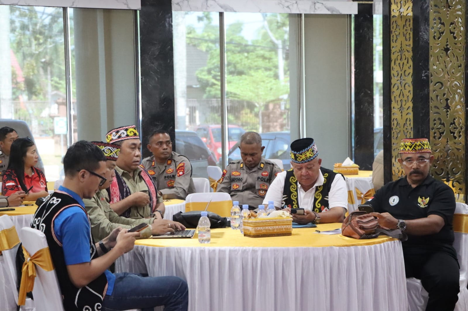 Polresta Pontianak Matangkan Pengamanan Naik Dango ke-III Lewat Rapat Koordinasi