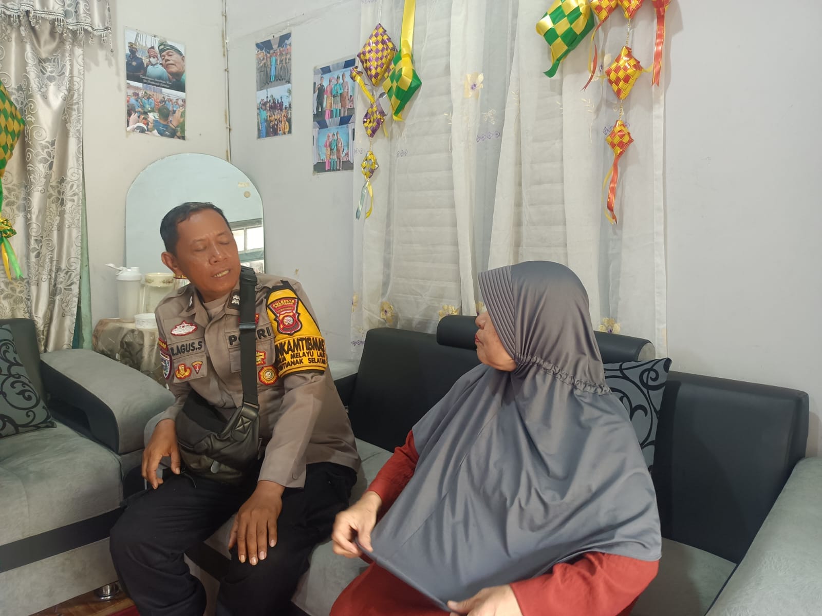Sentuhan Humanis dan Doa Polsek Pontianak Selatan untuk Calon Jemaah Haji